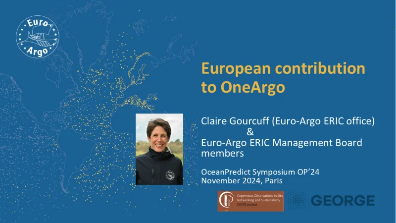European contribution to the OneArgo array