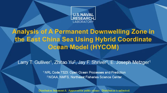 Analysis of A Semi-Permanent Downwelling Zone in the East China Sea Using Hybrid Coordinate Ocean Model (HYCOM) with and without Tides