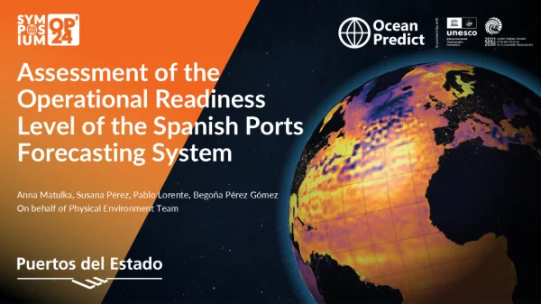 Assessment of the operational readiness level of the spanish ports forecasting system