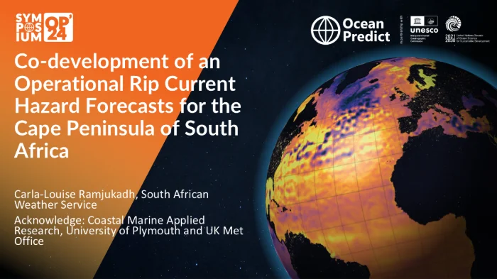 Co-development of operational rip hazard forecasts for the Cape Peninsula of South Africa
