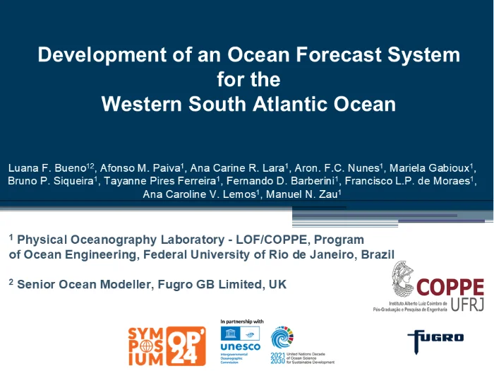 Development of an Ocean Forecast System for the Western South Atlantic Ocean