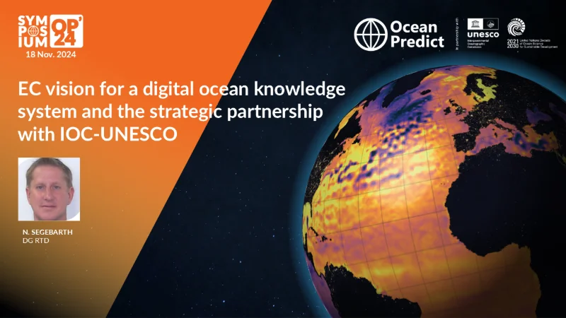 EC vision for a digital ocean knowledge system and the strategic partnership with IOC-UNESCO