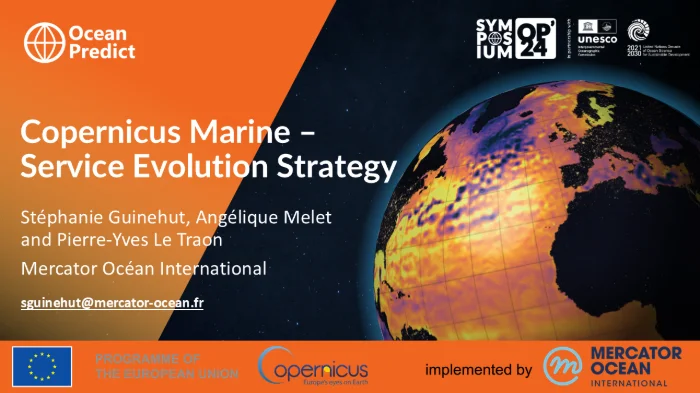 Copernicus Marine Service Evolution Strategy
